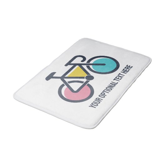 Aangepaste tekstcyclus badmat (Gekanteld)