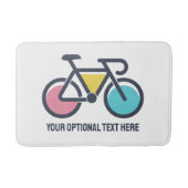 Aangepaste tekstcyclus badmat (Voorkant)