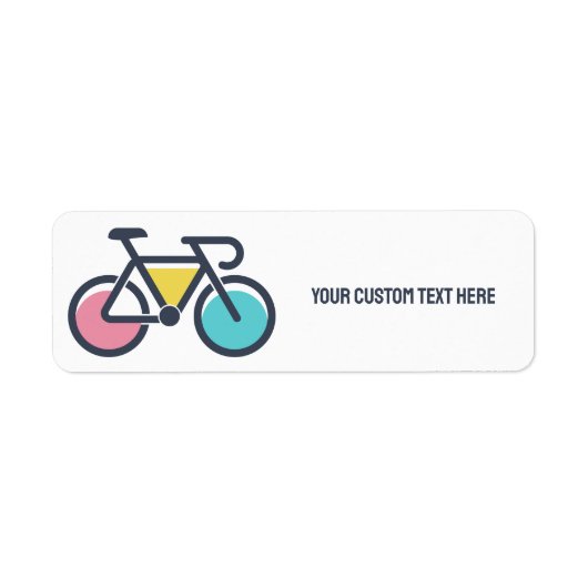 Aangepaste tekstcyclus etiket (Voorkant)