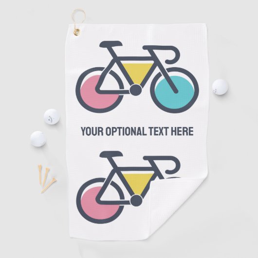 Aangepaste tekstcyclus golfhanddoek (Insitu)