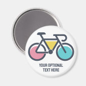 Aangepaste tekstcyclus magneet (Voorkant / Achterkant)