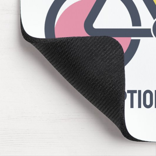 Aangepaste tekstcyclus muismat (Hoek)