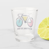 Aangepaste tekstcyclus shot glas (Achterkant)