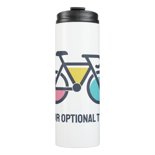 Aangepaste tekstcyclus thermosbeker (Voorkant)