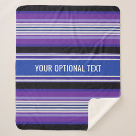 Aangepaste tekstdekens voor tapespatroonpatronen v sherpa deken