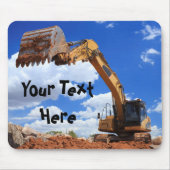 Aangepaste tekstdigitalisertractor muismat (Voorkant)