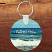 Aangepaste teksten | Zeilboot Sleutelhanger (Voorkant)