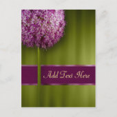 Aangepaste tekstevenement en uitnodiging voor brui (Voorkant)