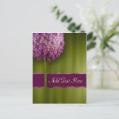 Aangepaste tekstevenement en uitnodiging voor brui (Staand voorkant)