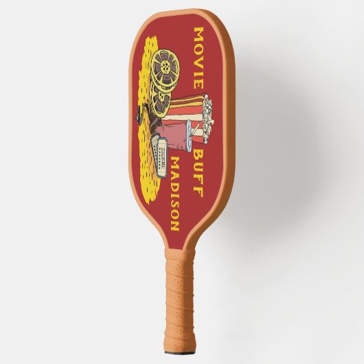 Aangepaste tekstfilm pickleball paddle (Links)