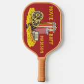Aangepaste tekstfilm pickleball paddle (Achterkant)