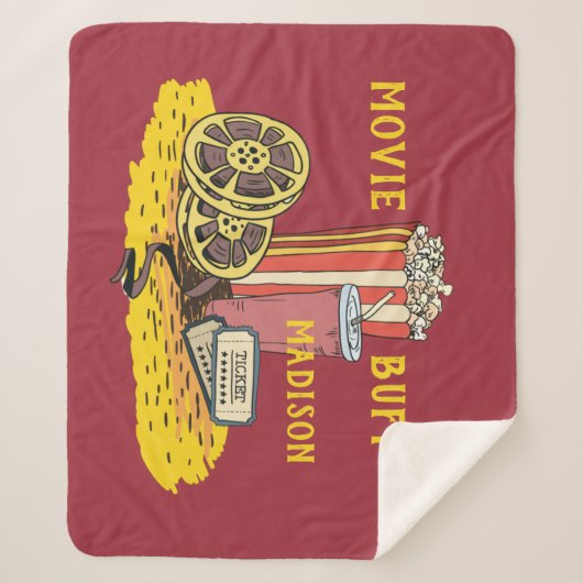 Aangepaste tekstfilm sherpa deken (Voorkant)