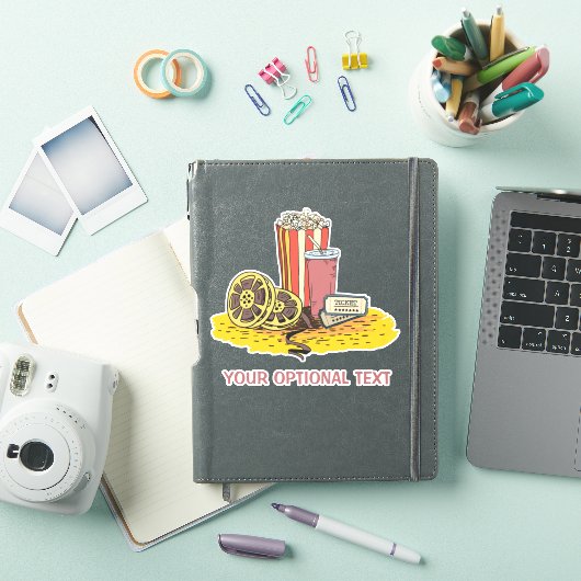 Aangepaste tekstfilm sticker (iPad Cover)