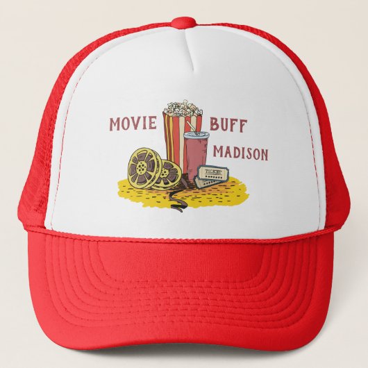 Aangepaste tekstfilm trucker pet (Voorkant)