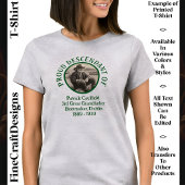Aangepaste tekstfoto, Ierse wortels St Patrick's D T-shirt