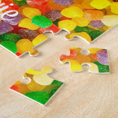 Aangepaste tekstgodrops | Fijne verjaardag Legpuzzel (Zijkant)