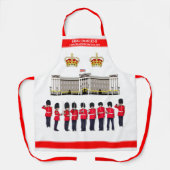 Aangepaste tekstgrenadier-beveiligingen op het Sch Schort (Voorkant)