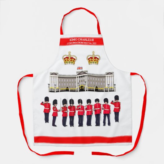 Aangepaste tekstgrenadier-beveiligingen op het Sch Schort (Voorkant)