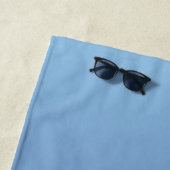 Aangepaste teksthanddoek voor blauwe gradiënt strandlaken (In situ)