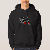 AANGEPASTE TEKSTHOODIE OP MAAT HOODIE (Voorkant)