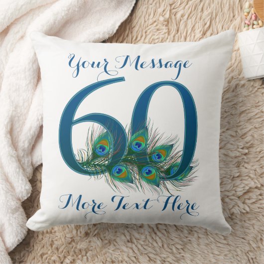 Aangepaste tekstklasse 60e verjaardag 60 Kussens (Deken)