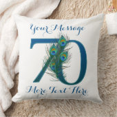 Aangepaste tekstklasse 70e verjaardag 70 Kussens (Deken)