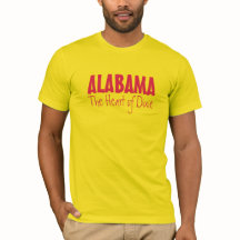 aangepaste tekstkleding ALABAMA