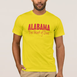 aangepaste tekstkleding ALABAMA T-shirt