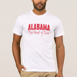 aangepaste tekstkleding ALABAMA T-shirt