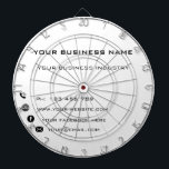 Aangepaste tekstkleur Zakelijk Dartbord<br><div class="desc">Aangepaste kleuren en lettertypen - Ontwerp uw eigen gepersonaliseerde dartbord met uw bedrijfsnaam Tekstinformatie Promotionele zakelijke dartborden / cadeau - Voeg Jouw namen toe - Bedrijf / Bedrijfssector - Industrie / Telefoon / E-mail / Website - Contactinformatie / Meer - Kies / Voeg uw favoriete achtergrond en tekstkleuren / lettertypen...</div>