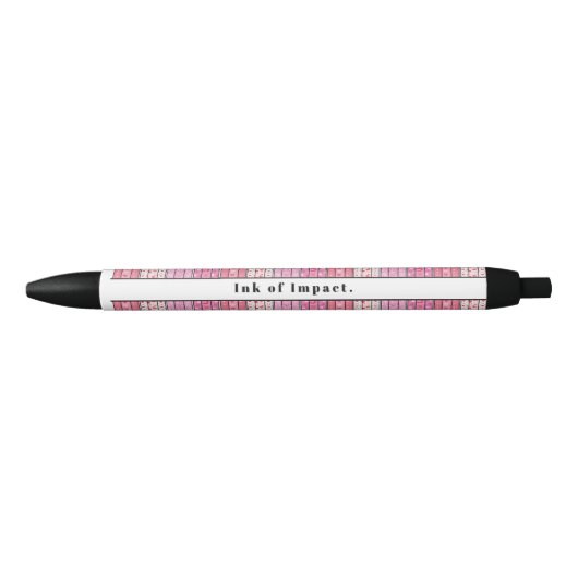 Aangepaste tekstleraar zwarte inkt pen (Voorkant)