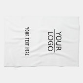 Aangepaste tekstpromotie toevoegen aan Logo Theedoek (Horizontaal)