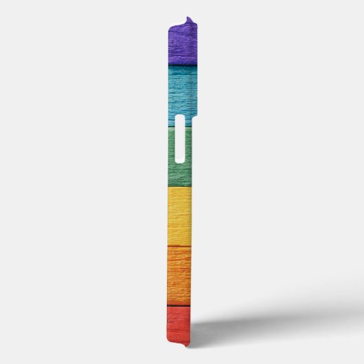 Aangepaste tekstregenboogtelefoongevallen Case-Mate iPhone case (Achterkant / Rechts)