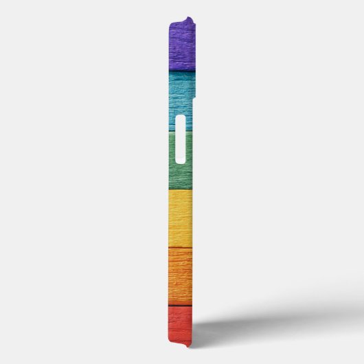 Aangepaste tekstregenboogtelefoongevallen Case-Mate iPhone case (Achterkant / Rechts)