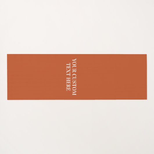 Aangepaste tekstrepspatroon yoga mat (Achterkant (horizontaal))