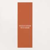 Aangepaste tekstrepspatroon yoga mat (Achterkant)