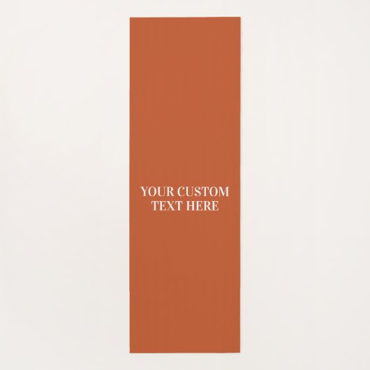 Aangepaste tekstrepspatroon yoga mat (Achterkant)