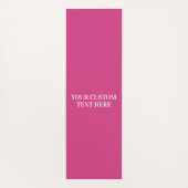 Aangepaste tekstrepspatroon yoga mat (Achterkant)