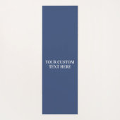 Aangepaste tekstrepspatroon yoga mat (Achterkant)