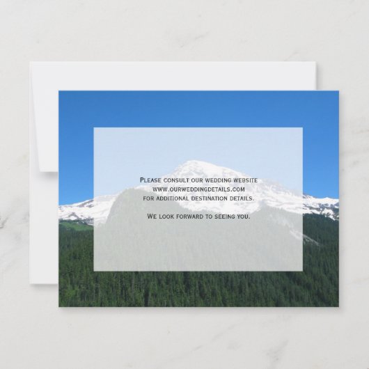 Aangepaste tekstuitnodiging kaart (Voorkant)