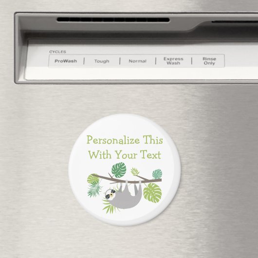 Aangepaste tekstventilator voor het hangen van sle magneet (Insitu (Vaatwasser))