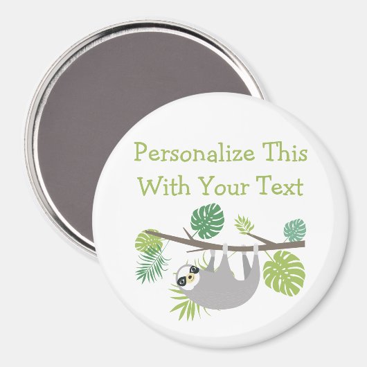 Aangepaste tekstventilator voor het hangen van sle magneet (Voorkant / Achterkant)