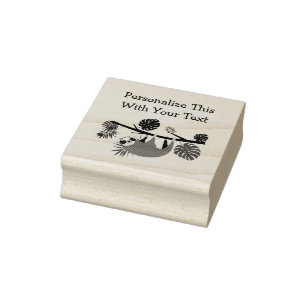 Aangepaste tekstventilator voor het hangen van sle rubberstempel