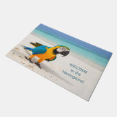 Aangepaste tekstvlekken deurmat (Schuin)