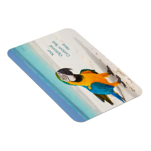 Aangepaste tekstvlekken magneet (Rechterzijde)