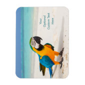 Aangepaste tekstvlekken magneet (Verticaal)