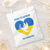 Aangepaste tekstvrede voor Oekraïne Bedankzakje (Geknipt)