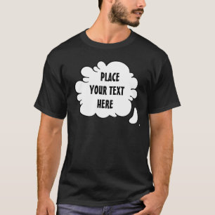 Aangepaste tekstwoordenlijst t-shirt