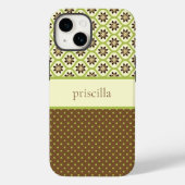 Aangepaste telefooncel- en pooldots Case-Mate iPhone case (Achterkant)