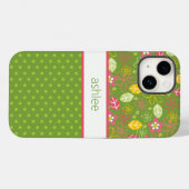 Aangepaste telefooncel- en pooldots Case-Mate iPhone case (Achterkant (horizontaal))